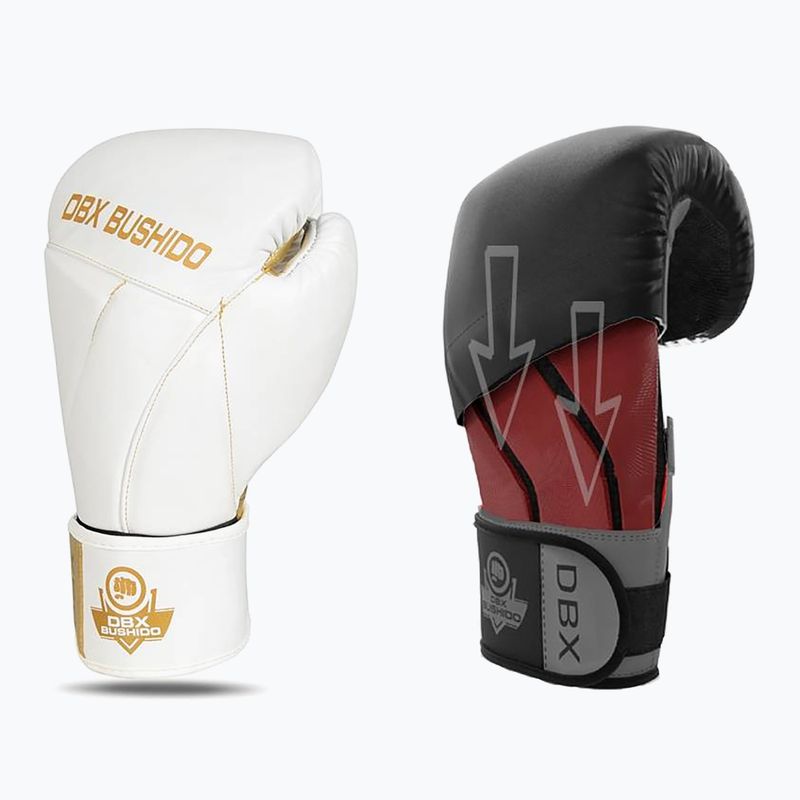 DBX BUSHIDO Hammer mănuși de box alb B-2V19 10