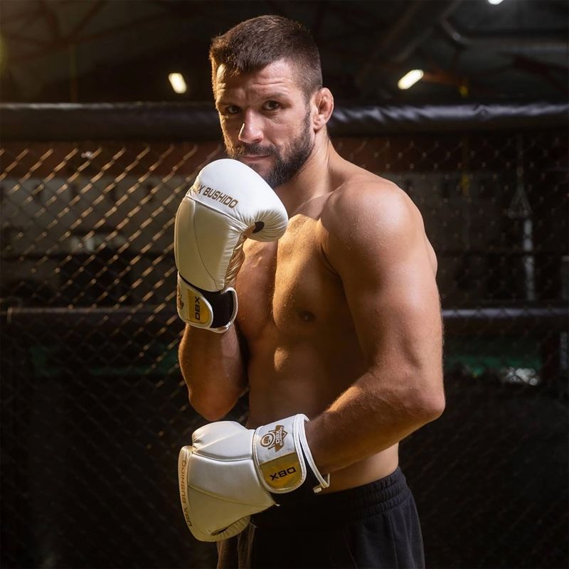 DBX BUSHIDO Hammer mănuși de box alb B-2V19 13