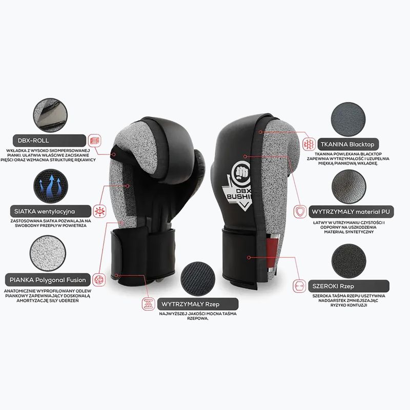 Mănuși de sparing DBX BUSHIDO B-2V20 Active Clima 15