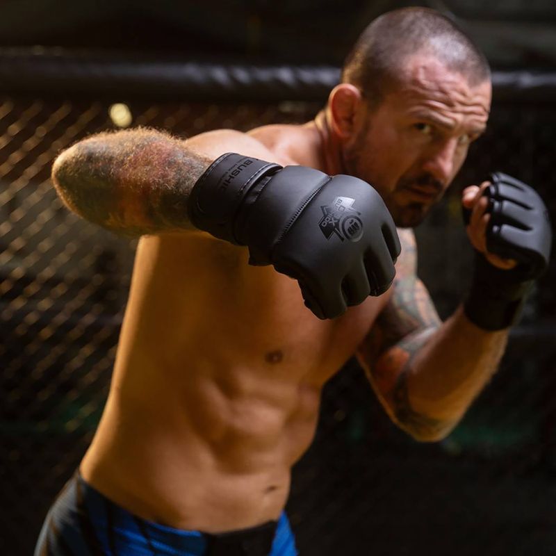 DBX BUSHIDO MMA mănuși de grappling negru 20