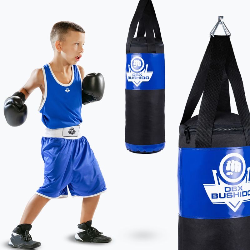 Sac de box pentru copii DBX BUSHIDO Kids 60 cm blue 9