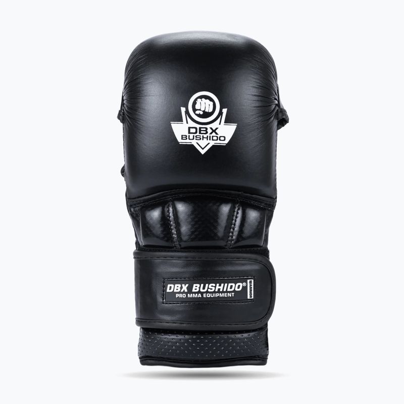 Mănuși de grappling DBX BUSHIDO MMA Premium negru 2