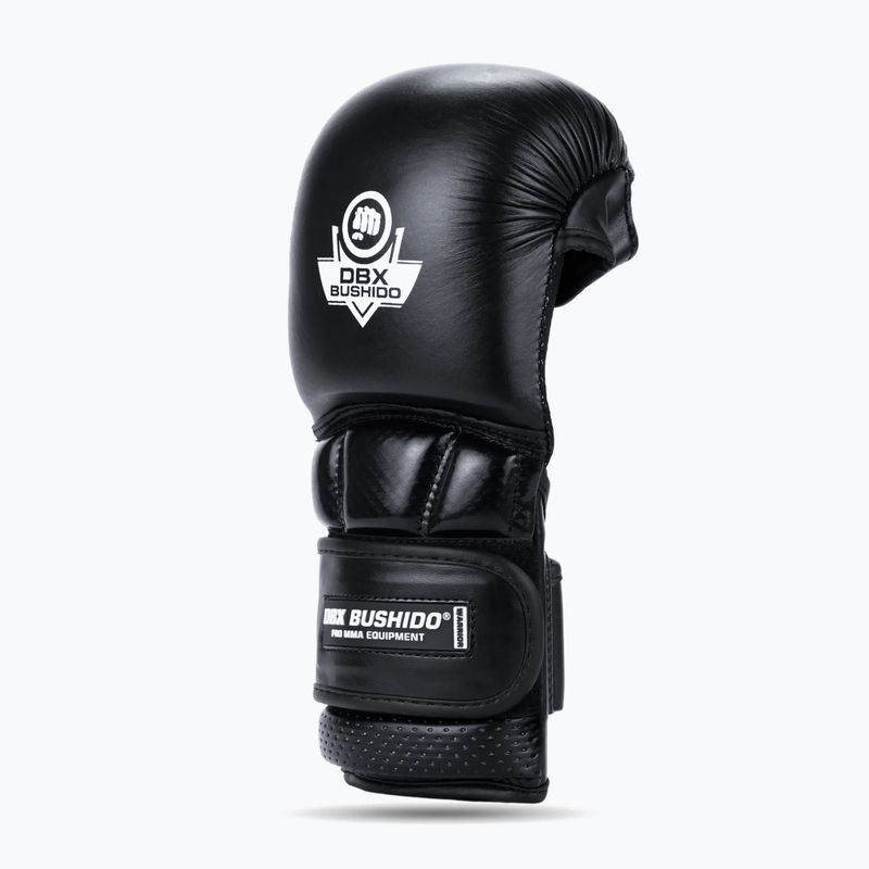 Mănuși de grappling DBX BUSHIDO MMA Premium negru 4