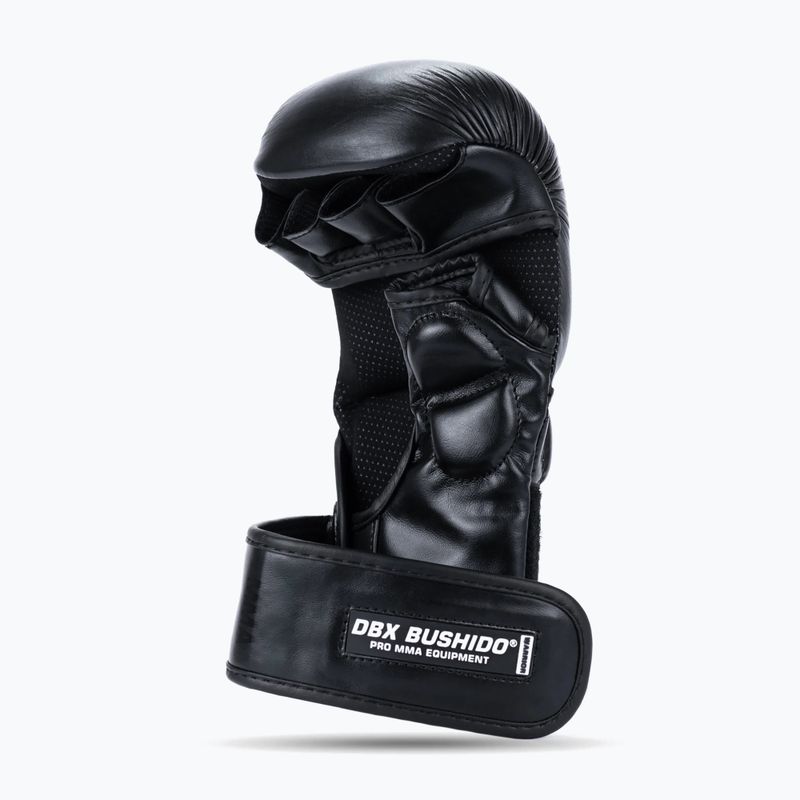 Mănuși de grappling DBX BUSHIDO MMA Premium negru 11