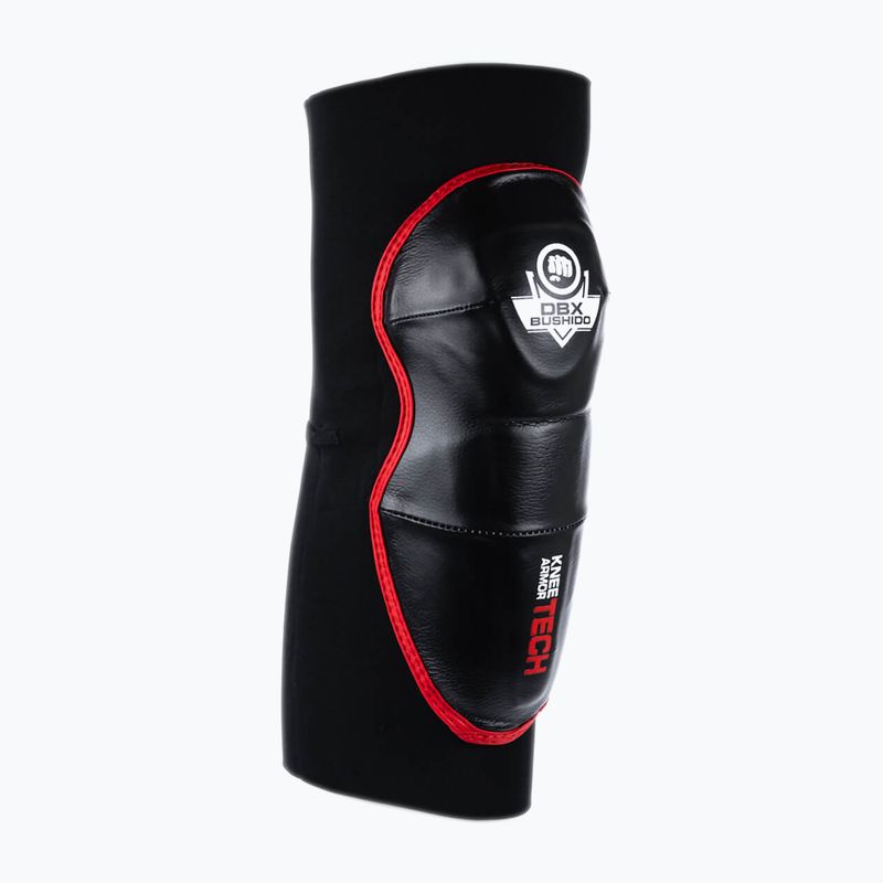 Apărători de genunchi DBX BUSHIDO "Warrior" negru/roșu 4