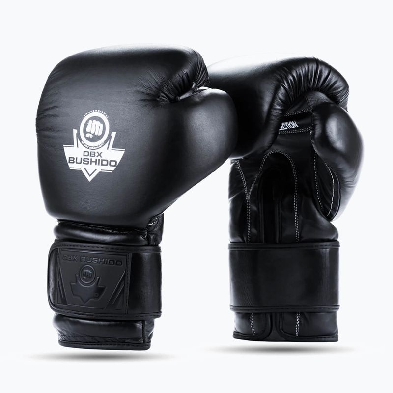 Mănuși de box DBX BUSHIDO "ProFight" negru 2