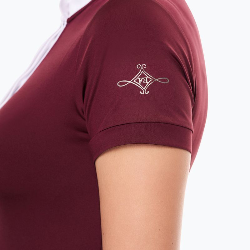 Cămașă de competiție pentru femei Fera Stardust maroon 1.1 3