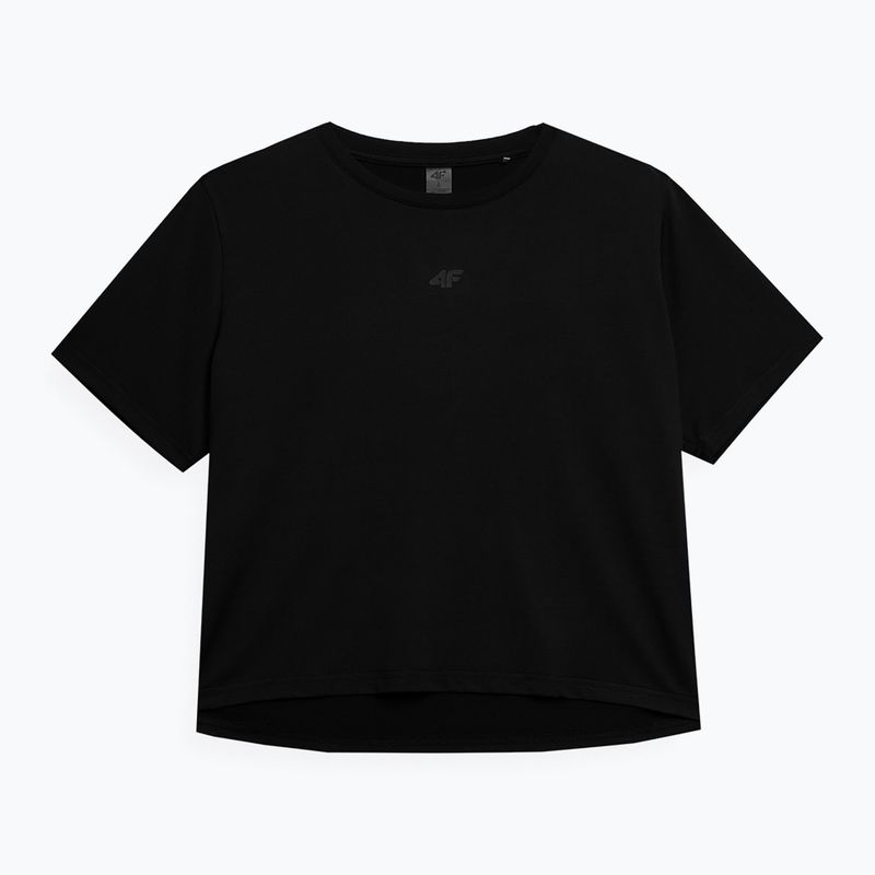 Tricou de antrenament pentru femei 4F negru 4FSS23TFTSF152-20S