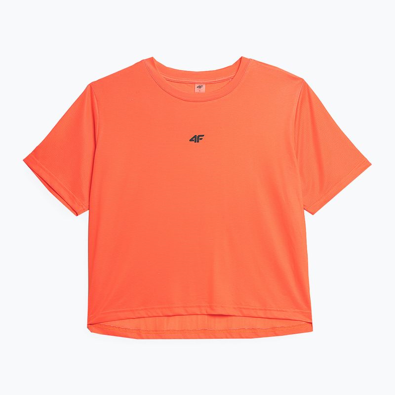 Tricou de antrenament pentru femei 4F roșu 4FSS23TFTSF152-62N
