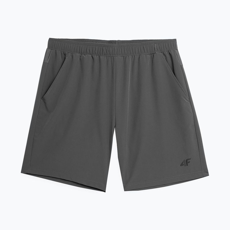 Pantaloni scurți de antrenament pentru bărbați 4F gri 4FSS23TFSHM146-22S