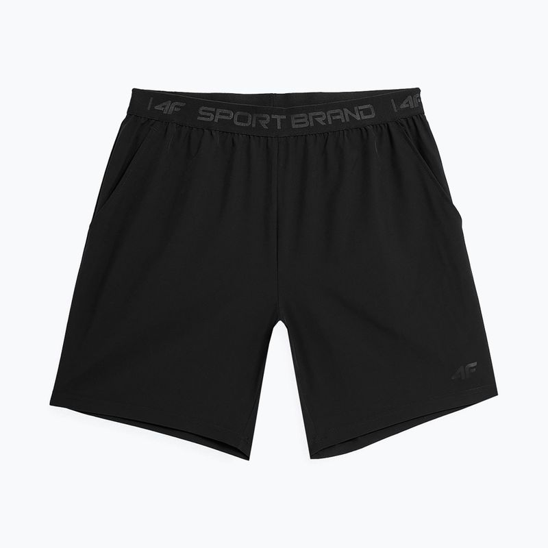 Pantaloni scurți de antrenament pentru bărbați 4F negru 4FSS23TFSHM149-20S