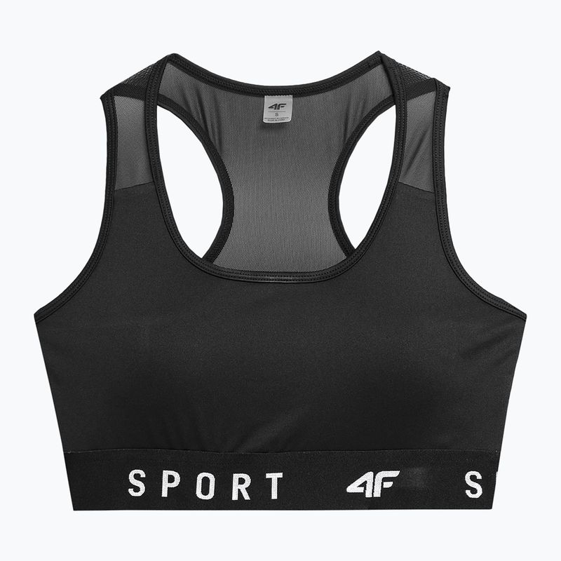 Sutien de fitness 4F negru 4FSS23USBAF051-20S