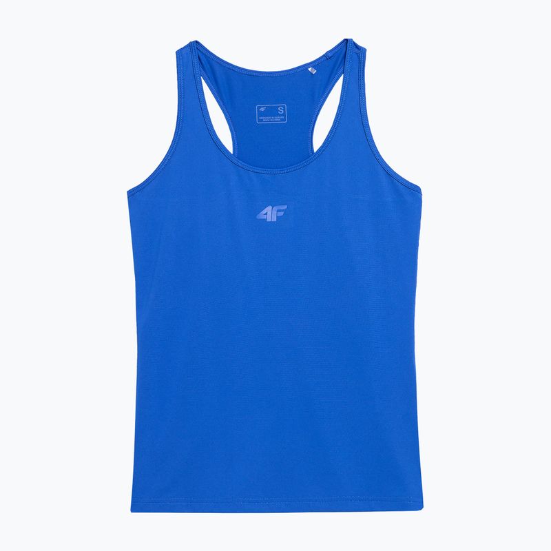 Tricou de antrenament pentru femei 4F albastru 4FSS23TFTSF263-36S