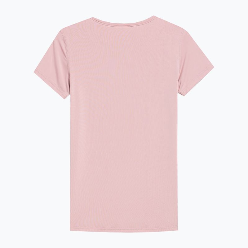 Tricou de antrenament pentru femei 4F roz deschis 4FSS23TFTSF261-56S 2