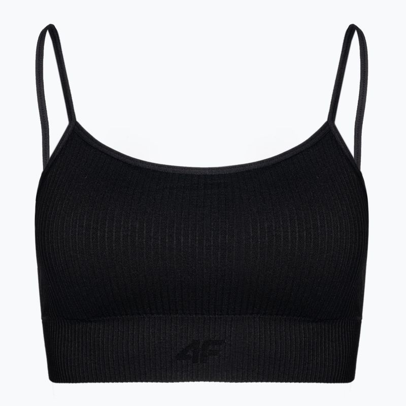 Sutien de fitness pentru femei 4F negru 4FSS23USBAF031-20S