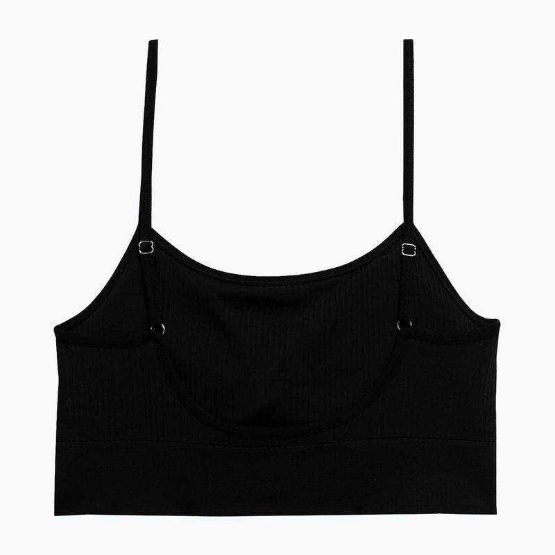 Sutien de fitness pentru femei 4F negru 4FSS23USBAF031-20S 5