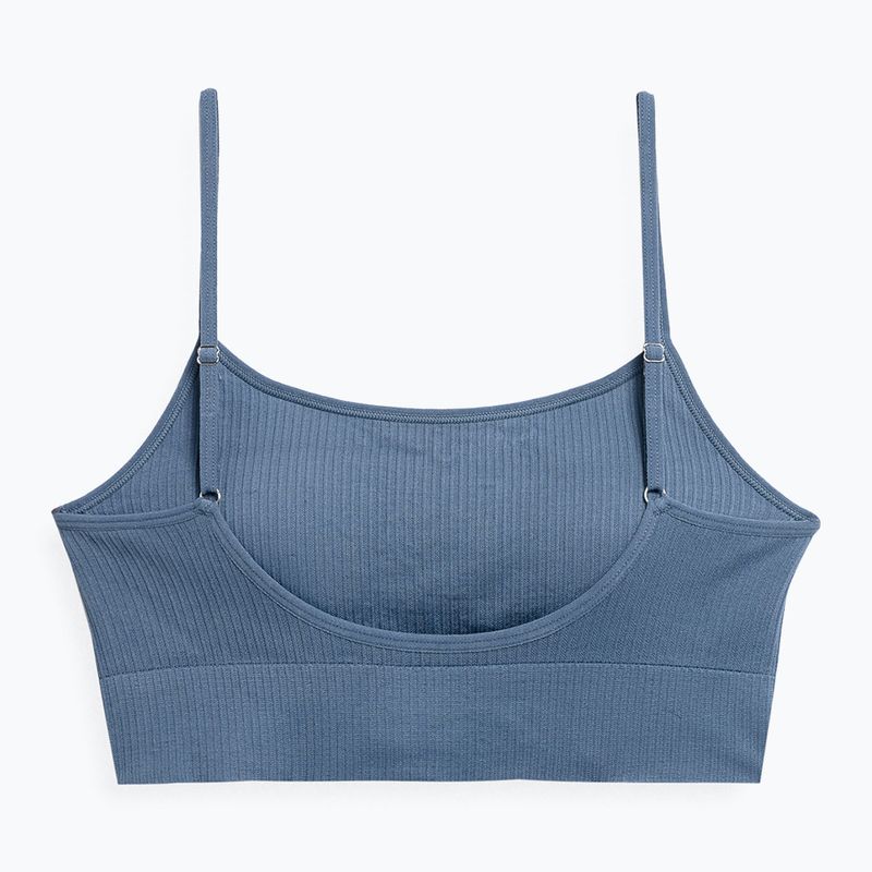 Sutien de fitness pentru femei 4F albastru 4FSS23USBAF031-32S 2
