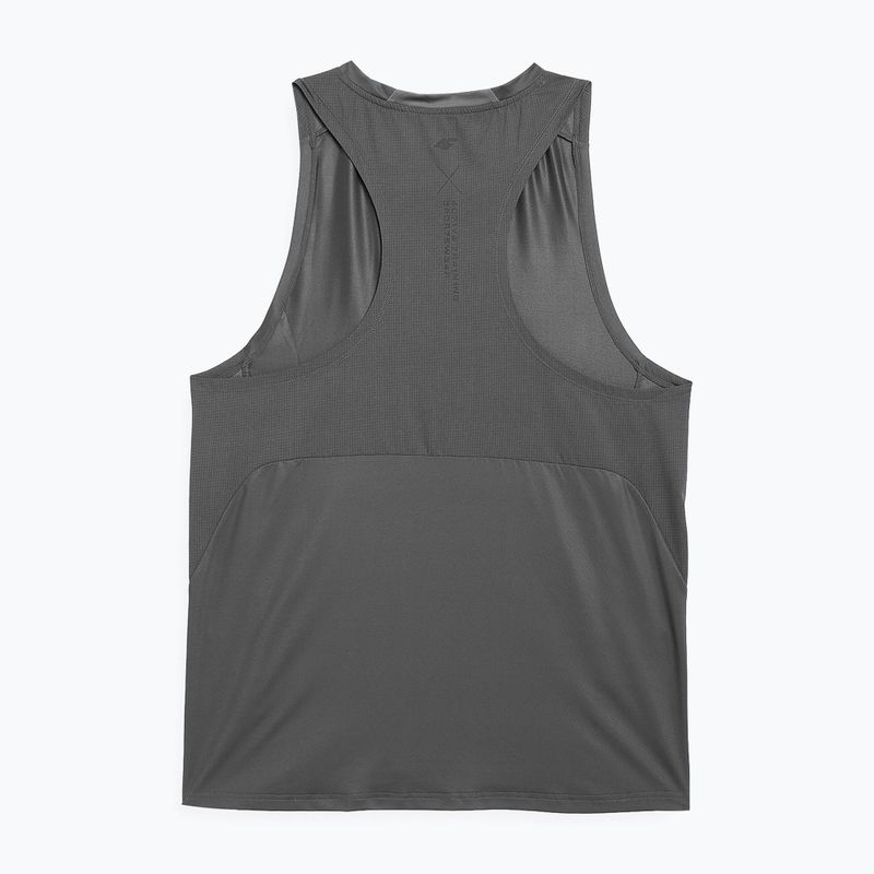 Tricou de antrenament pentru bărbați 4F gri 4FSS23TFTSM162-22S 2