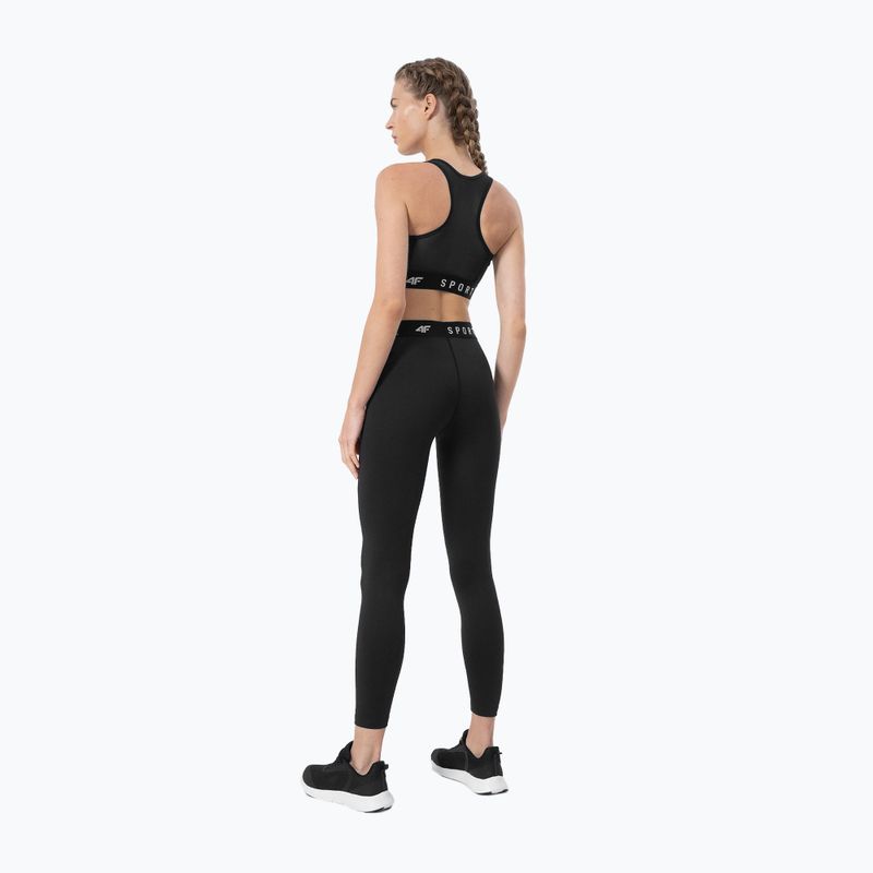 Jambiere pentru femei 4F negru 4FSS23TFTIFTIF077-20S 3