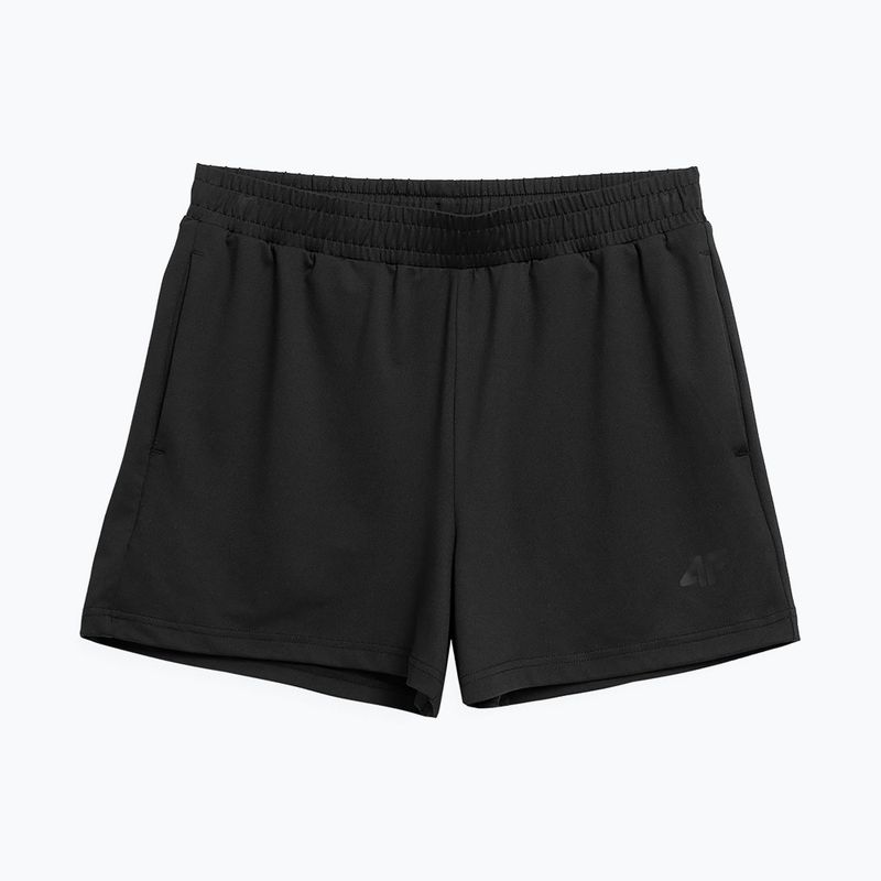 Pantaloni scurți de antrenament pentru femei 4F negru 4FSS23TFSHF200-20S