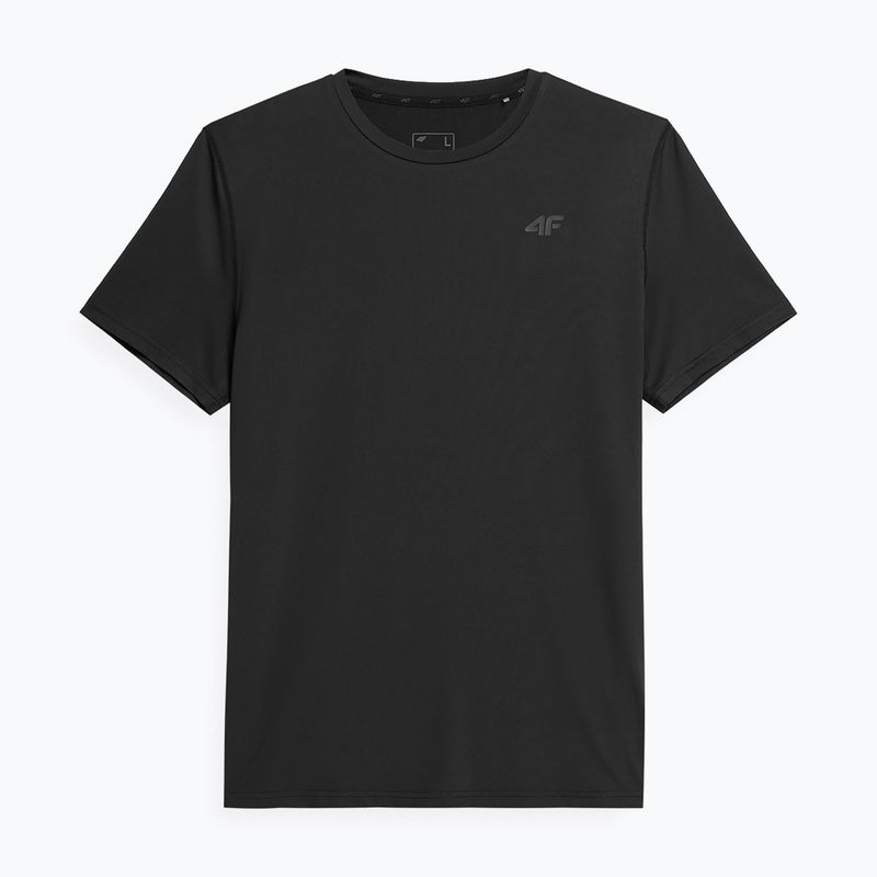 Tricou de antrenament pentru bărbați 4F negru 4FSS23TFTSM259-20S