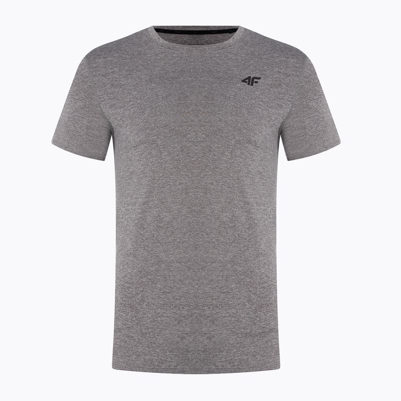 Tricou de antrenament pentru bărbați 4F gri 4FSS23TFTSM260-27M