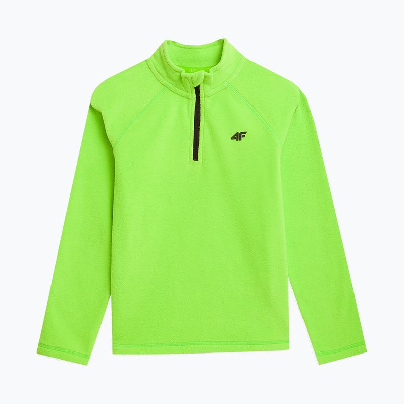 Pulover pentru copii 4F M019 verde neon