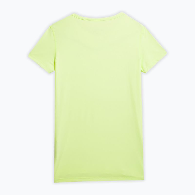 Tricou pentru femei 4F F445 lămâie deschisă 2