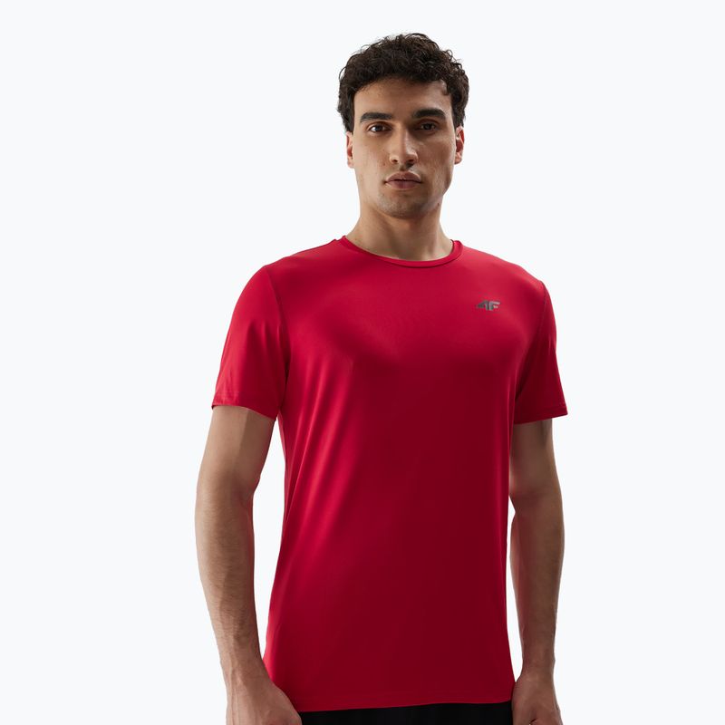 Tricou de antrenament pentru bărbați 4F M448 roșu 3