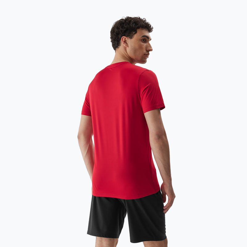 Tricou de antrenament pentru bărbați 4F M448 roșu 4