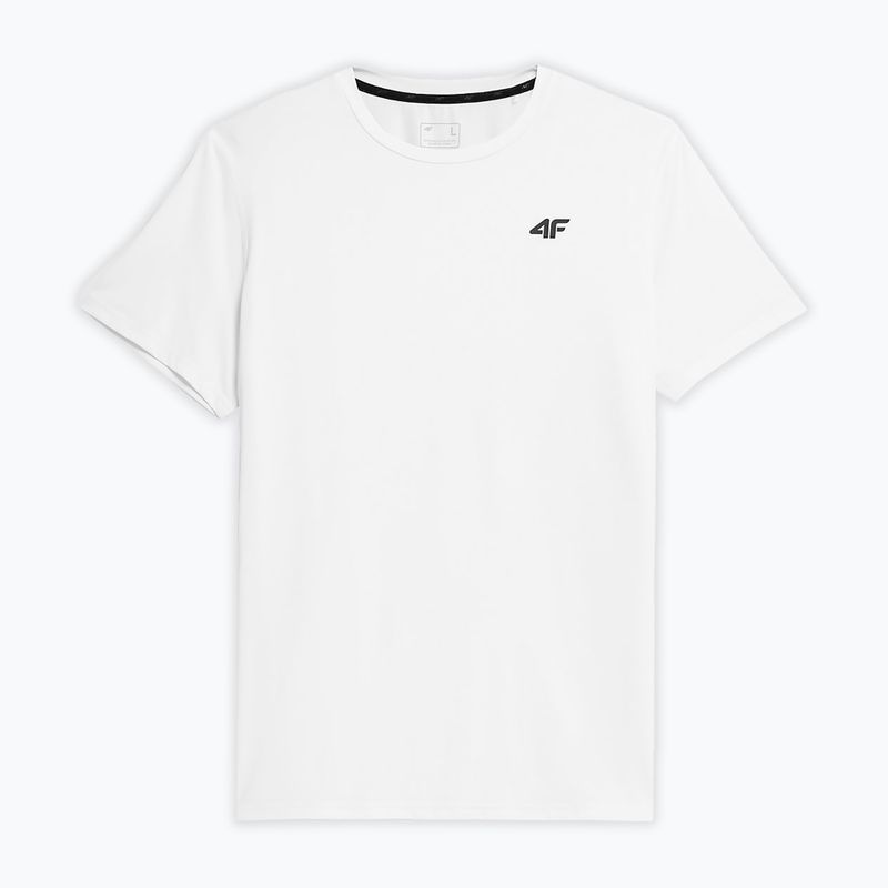 Tricou de antrenament pentru bărbați 4F M448 alb
