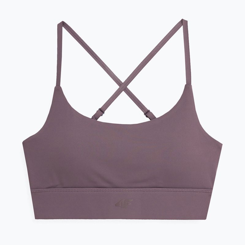 Sutien de antrenament 4F F079 maro deschis