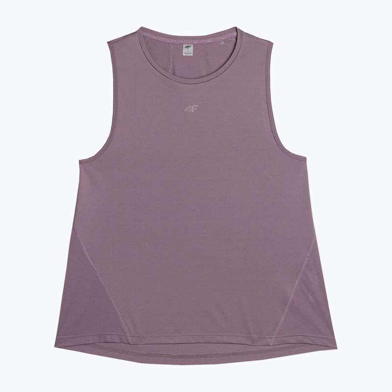 Tricou de antrenament pentru femei 4F F450 maro deschis