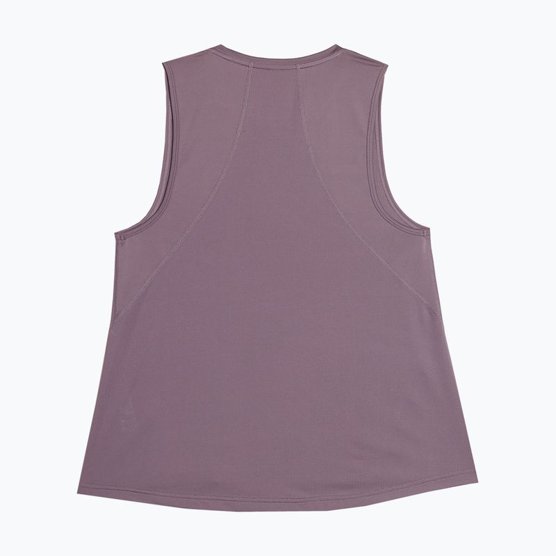 Tricou de antrenament pentru femei 4F F450 maro deschis 2