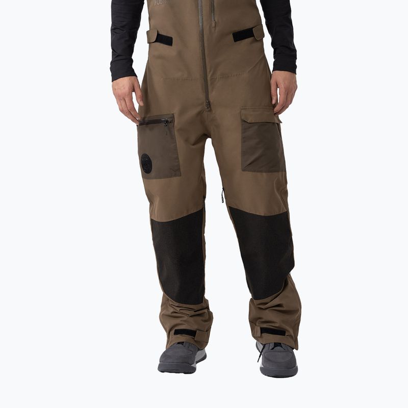 Pantaloni de snowboard pentru bărbați 4F M346 maro 4