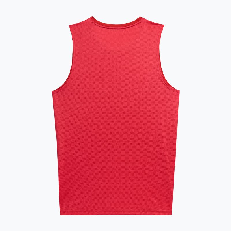 Tricou de antrenament pentru bărbați 4F M447 roșu 2