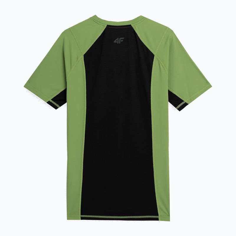 Tricou de antrenament pentru bărbați 4F M437 verde 2