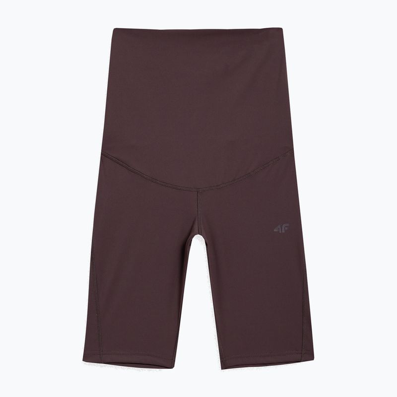 Pantaloni scurți pentru femei 4F F358 maro
