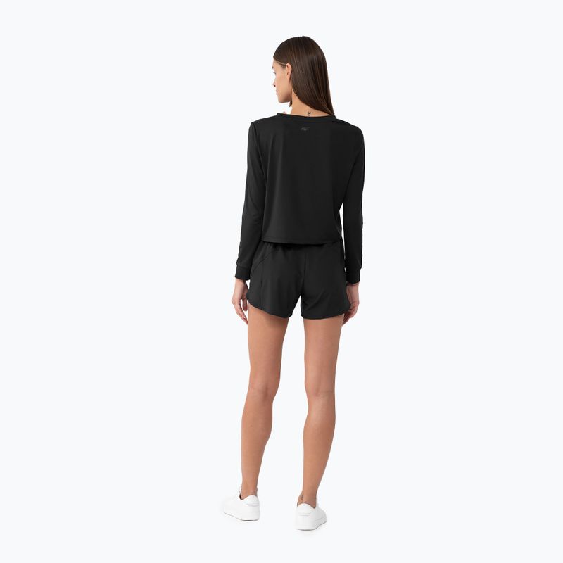 Pantaloni scurți pentru femei 4F F284 negru închis 2