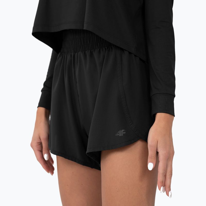Pantaloni scurți pentru femei 4F F284 negru închis