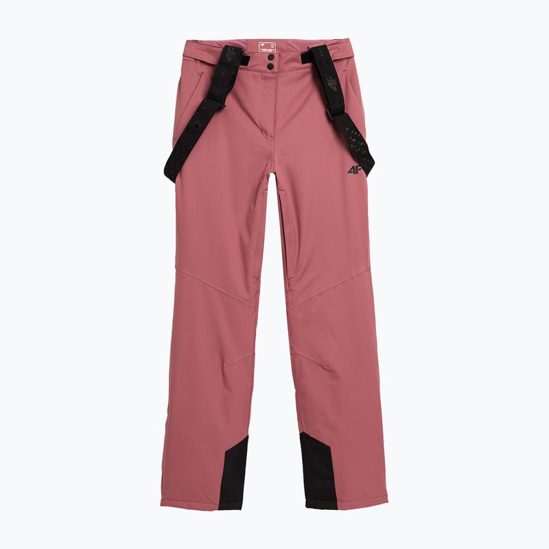 Pantaloni de schi pentru femei 4F F400 roz închis 7