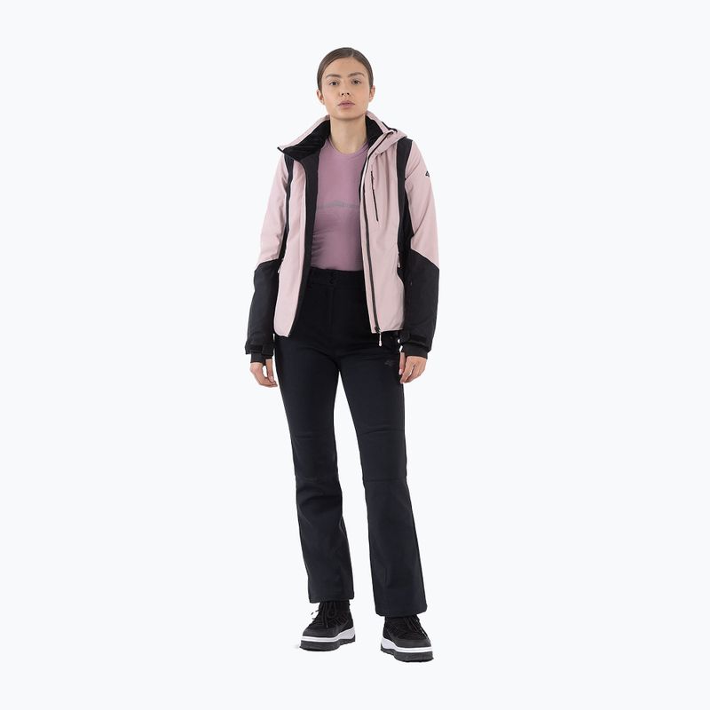 Pantaloni de schi pentru femei 4F F170 negru