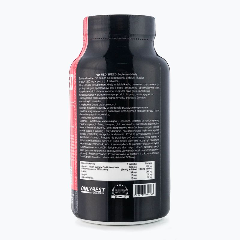 Real Pharm Red Speed pre-antrenament 90 comprimate 666763 2
