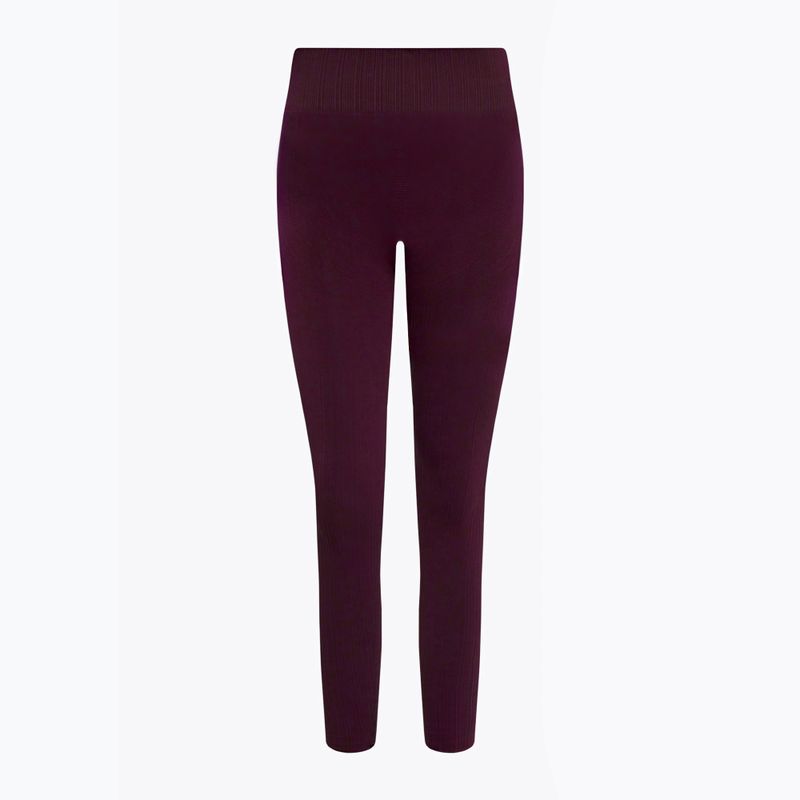 Colanți de antrenament pentru femei GymGlamour Push Up Grape 314 6