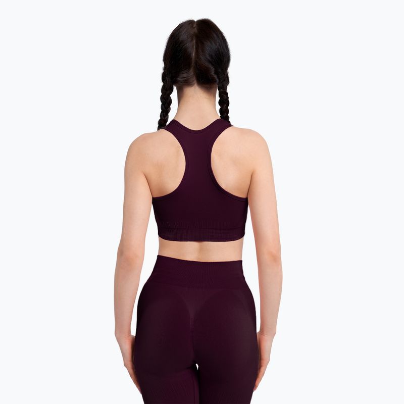 Sutien de fitness Gym Glamour Push Up Grape 322 4