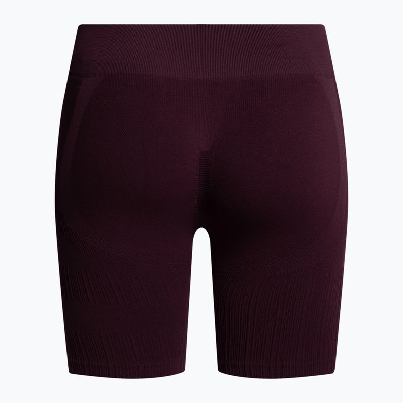 Colanți scurți de antrenament pentru femei Gym Glamour Push Up Grape 318 6