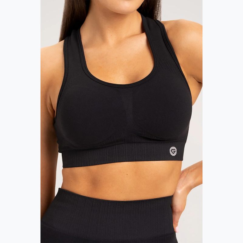 Sutien de fitness Gym Glamour Push Up Deep Black 319 3