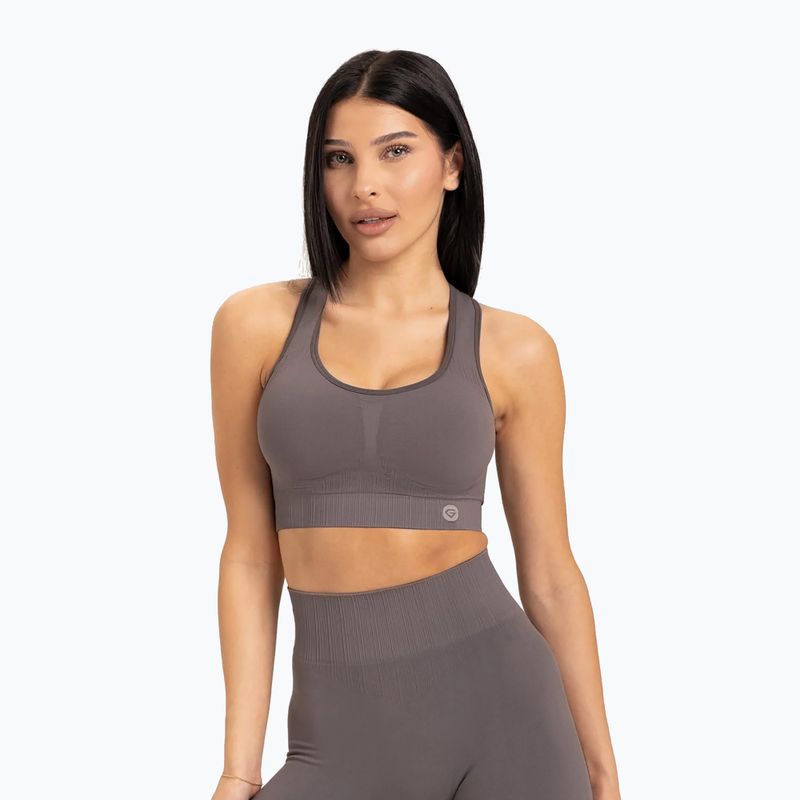 Sutien de fitness Gym Glamour Push Up Grey 402