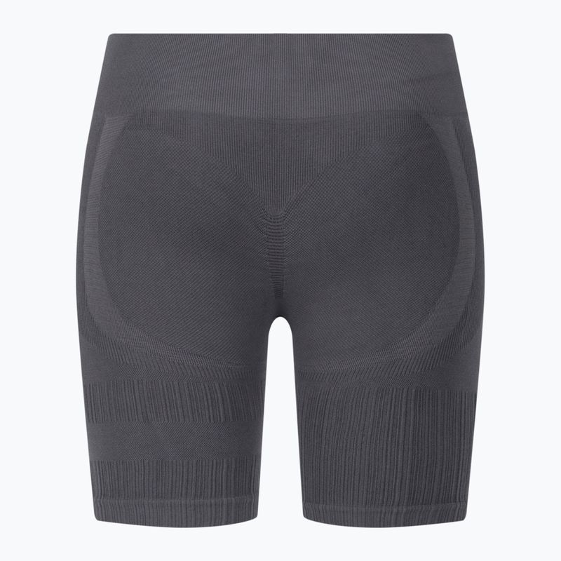 Colanți scurți de antrenament pentru femei Gym Glamour Push Up Grey 404 7