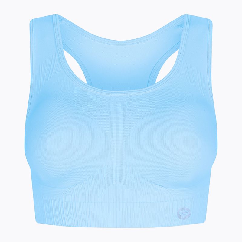 Sutien de fitness Gym Glamour Push Up Baby Blue 406 406 6